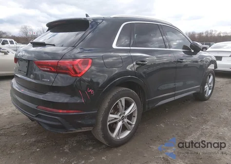 2021 Audi Q3 Premium 45 Tfsi S Line Quattro Tiptronic z USA, uszkodzony, nr VIN WA1DECF34M1053784